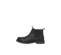 JACK & JONES Herren Jfwleyton Leather Pirate BlackStiefel