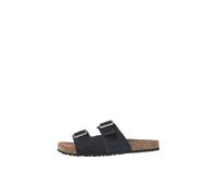 JACK & JONES Herren JFWLOUIS Suede Sandalen 12231428 ,Navy Blazer ,41 EU