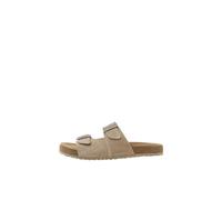JACK&JONES Herren JFWLOUIS Suede Sandalen, Plaza Taupe, 42 EU
