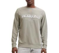 Jack & Jones Sweatshirt "Devin" in Khaki - Größe XL | Herren Plussize