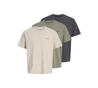 3er-pack T-shirt XL Beige