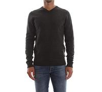 JACK & JONES Herren JJEBASIC KNIT V-NECK NOOS Pullover, per pack Grün (Deep Depths Detail: twisted with black), Small (Herstellergröße: S)