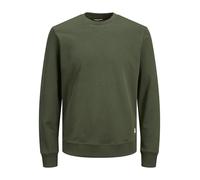 JACK & JONES Herren JJEBASIC Sweat Crew Neck, Forest Night, XS