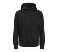 JACK&JONES PLUS Herren JJEBRADLEY Sweat Hood NOOS PLS Kapuzenpullover, Black, 5XL Grande Taille