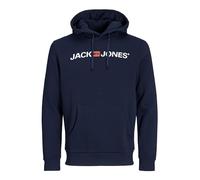 Jack & Jones Hoodie mit Kapuze Modell 'Ecorp' in Dunkelblau, Größe XL, Artikelnr. 1145470XL Dunkelblau XL Herren