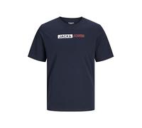 Jack & Jones T-Shirt JJECORP LOGO TEE PLAY SS O-N NOOS PLS Herren 5XL Navy Blazer 100% Baumwolle