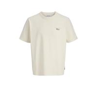 JACK&JONES - JJEDOVER GRAPHIC TEE SS CREW NECK SN Antique White - Gr. - L
