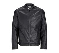 JACK & JONES Herren Jjedylan Pu Biker Jacket Noos Bikerjacke (1er Pack)