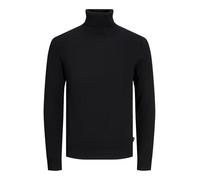 Jack & Jones Herren Rollkragenpullover Jjeemil Knit Noos – Schwarz – Größe L