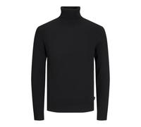 JACK & JONES Herren Jjeemil Knit Roll Neck Noos Rollkragenpullover,Black,S