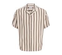 JACK & JONES Herren Jjejeff Resort Stripe Shirt S/S Sn