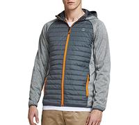 Jack & Jones Multi Quilted Jacke M Grey Melange / Set In Sleeves