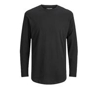 Jack & Jones Longsleeve aus Bio-Baumwolle Modell 'Noa' in Schwarz, Größe S, Artikelnr. 1345145S Schwarz S 100% Baumwolle (Bio)