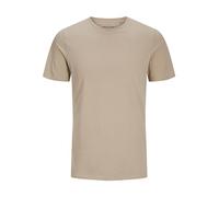 JACK & JONES Herren JJEORGANIC Basic Tee SS O-Neck NOOS, Crockery/Detail:Slim, XS