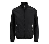 JACK & JONES Herren Jjerush Harrington Noos Bomberjacke, Schwarz, M EU