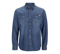 JACK & JONES Herren Jjesheridan Shirt L/S Jeanshemd, Medium Blue Denim, XXL EU