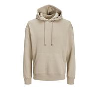 Jack & Jones Hoodie mit Bio-Baumwolle in Beige XL Regular Fit