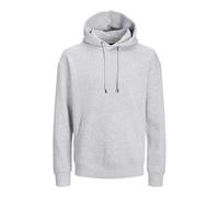 Jack & Jones Kapuzensweatshirt Star Basic Sweat Hood Herren Gr. S Hellgrau Meliert