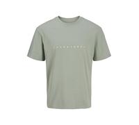 Jack & Jones T-Shirt mit Label-Print Modell 'STAR' in Mint, Größe M