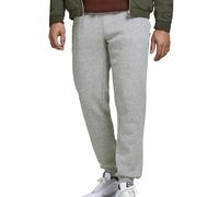 JACK & JONES Herren Jogginghose JPSTGORDON - Slim Fit - Plussize - Baumwolle, Größe:48, Farbe:Light Grey Melange 12172084