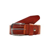 JACK & JONES Herren Jjipaul Jjleather Belt Noos Gürtel, Braun (Mocha Bisque), 85