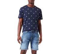 JACK & JONES Herren Jjirick Jjfox Ge 324 Sn Shorts, Blue Denim, L EU