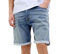 JACK&JONES Herren Jjirick Jjicon I.k Mf 129 Sn Shorts, Blue Denim, XXL