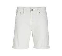 JACK&JONES Herren Jjirick Jjoriginal Sq 912 Sn Shorts, White Denim, XL