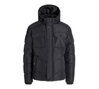 JACK & JONES Herren Jjmorgan Puffer Jacket, Black, s
