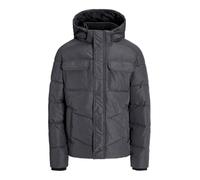 Jack & Jones Piumino Plus Size Jjmorgan Dark Grey Melange da Uomo 6XL