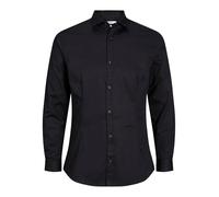 Jack & Jones JJPRPARMA Shirt L/S PLS Businesshemd 12264030,Black/Fit:Loose Fit,5XL