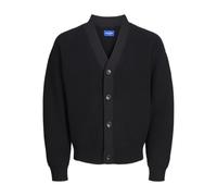 Cardigan mit V-Ausschnitt Modell 'DASH' M men Black
