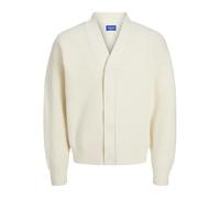 Jack & Jones Cardigan mit V-Ausschnitt Modell 'DASH' in Offwhite, Größe XL