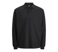 JACK&JONES Herren JORNOHO Polo LS Poloshirt, Black, M