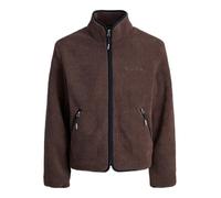Plus Size Teddyfell Jacke EU3XL US1XL Rot