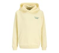 JACK&JONES - JORNORREBRO TYPO BACK SWEAT HOOD SN JNR Pastel Yellow - Gr. - 152