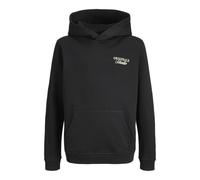 JACK&JONES - JORNORREBRO TYPO BACK SWEAT HOOD SN JNR Black - Gr. - 164