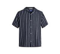 Jack & Jones Noto Stripe Resort Kurzarmhemd S Sky Captain