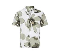 JACK & JONES Herren Jprblapalma Resort Shirt S/S Sn Freizeithemd 12252948 ,Overland Trek/Fit:relaxed Fit ,L