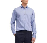 JACK & JONES Herren Jprblaparker Shirt L/S Noos Hemd, Cashmere Blue/Fit:Slim Fit, S EU
