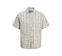JACK & JONES Herren Jprblulyon Print Dobby S/S Shirt Sn Jprblulyon Print Dobby S/S Shirt Sn (1er Pack)