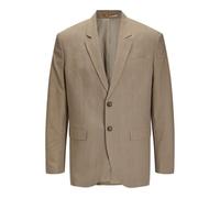 JACK&JONES Herren Jprbushwick Harry Blazer Reg Noos Anzugjacke, Greige/Checks:Regular FIT, 56