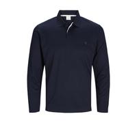 JACK&JONES Herren Jprccrodney Ls Polo Poloshirt, Night Sky, M
