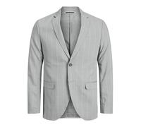 JACK & JONES Herren Jprfranco Check Blazer Sn Sakko, Light Gray/Checks:super Slim Fit, 48