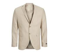 JACK & JONES Herren Jprsolaris Blazer Noos Sakko, White Pepper/Fit: Slim Fit, 50