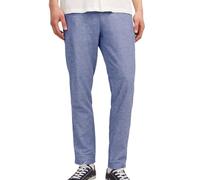 JACK & JONES Herren Jpstace Jjsummer Linen Blend Pant Sn Jeansjacke, Faded Denim,38W / 34L