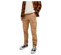 JACK & JONES Herren jpstace jtucker ama noos Cargohose, Dune/Detail:solid, 31W / 32L EU