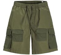 JACK & JONES Herren Jpstbill Jjalfie Ripstop Cargo Shorts Ln Shorts, Dusty Olive, XL