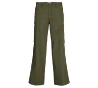 JACK & JONES Herren Jpstbill Jjknockout Cargo Ln Styd Cargohose, Olive Night, 33W / 34L