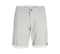 JACK & JONES Herren Jpstbowie Jjshort Sa Printed Sn Chino Shorts, Oyster Mushroom, XXL